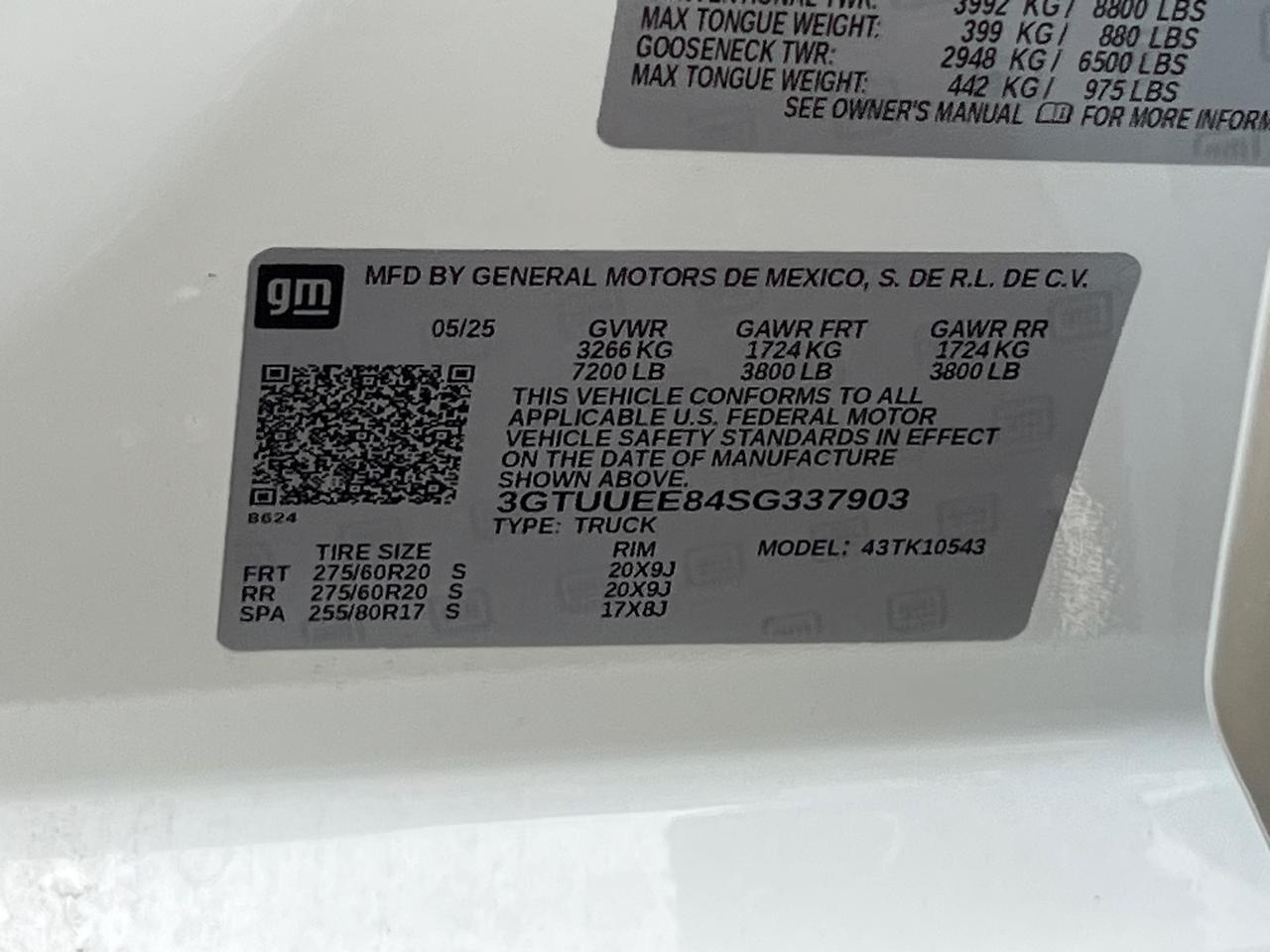 2025 GMC Sierra 1500 AT4 Hagerstown MD