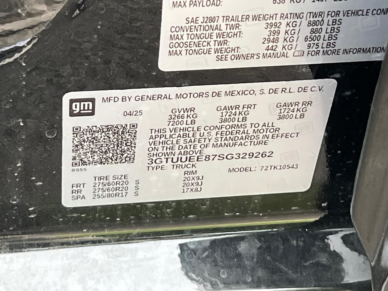 2025 GMC Sierra 1500 AT4 Hagerstown MD