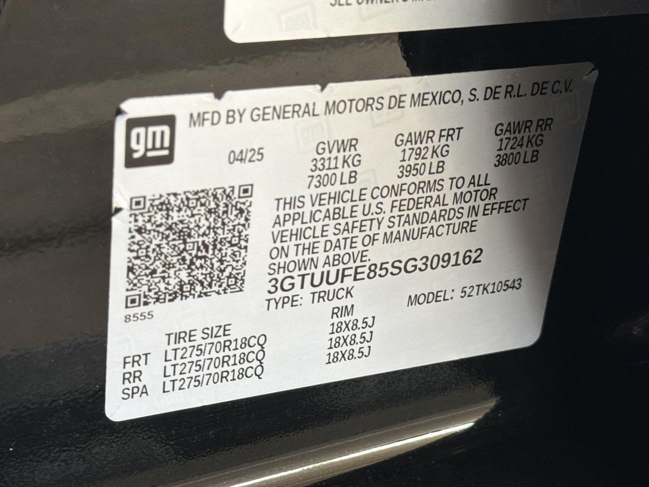2025 GMC Sierra 1500 AT4X San Antonio TX