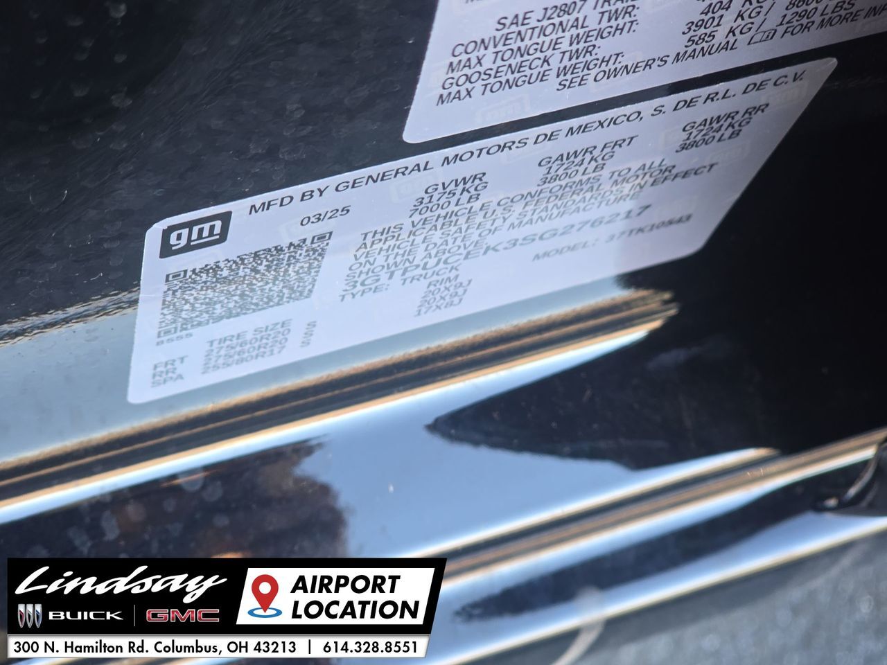 2025 GMC Sierra 1500 Elevation Columbus OH