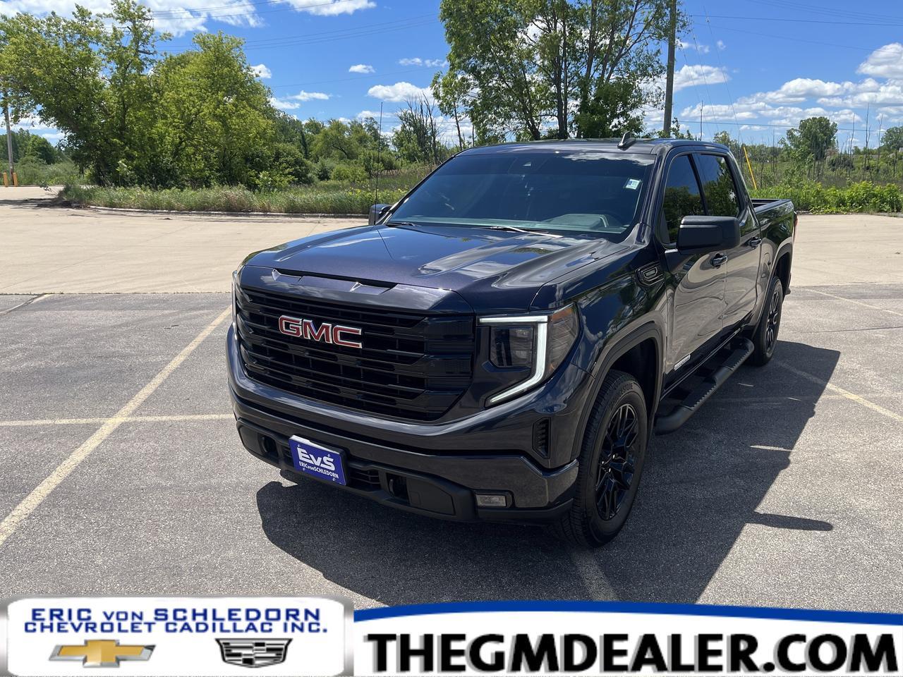 2025 GMC Sierra 1500 Elevation Crew Cab 4WD w/20s 4-InchBlackAssistSteps HtdSeats HtdSteeringWheel