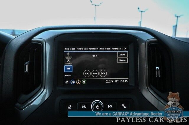 2025 GMC Sierra 1500 PRO / 4X4 / Single Cab / Power Drivers Seat / Lane Departure & Forward Collision Alert / Apple CarPlay & Android Auto / Keyless Entry & Start / Block Heater / Tow Pkg / 26 Inch Wheels / Only 1K Miles / 1-Owner Anchorage AK