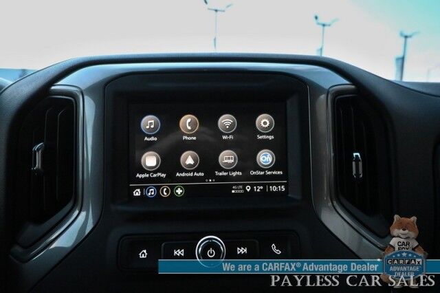 2025 GMC Sierra 1500 PRO / 4X4 / Single Cab / Power Drivers Seat / Lane Departure & Forward Collision Alert / Apple CarPlay & Android Auto / Keyless Entry & Start / Block Heater / Tow Pkg / 26 Inch Wheels / Only 1K Miles / 1-Owner Anchorage AK