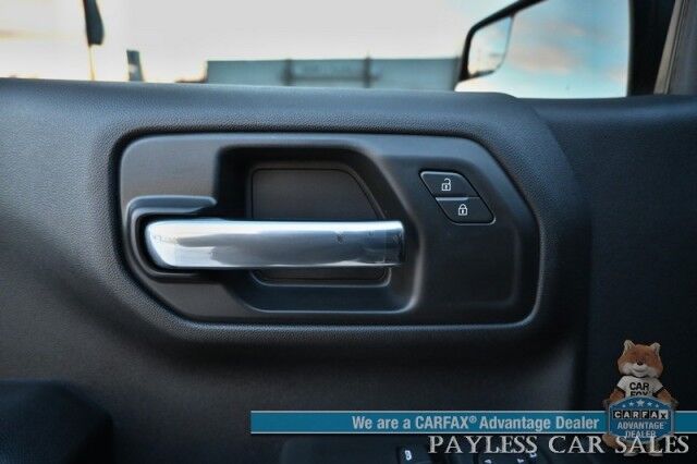 2025 GMC Sierra 1500 PRO / 4X4 / Single Cab / Power Drivers Seat / Lane Departure & Forward Collision Alert / Apple CarPlay & Android Auto / Keyless Entry & Start / Block Heater / Tow Pkg / 26 Inch Wheels / Only 1K Miles / 1-Owner Anchorage AK