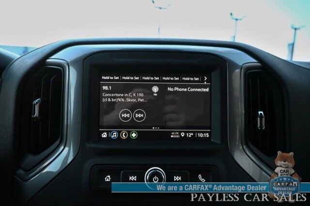 2025 GMC Sierra 1500 PRO / 4X4 / Single Cab / Power Drivers Seat / Lane Departure & Forward Collision Alert / Apple CarPlay & Android Auto / Keyless Entry & Start / Block Heater / Tow Pkg / 26 Inch Wheels / Only 1K Miles / 1-Owner Anchorage AK