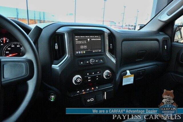 2025 GMC Sierra 1500 PRO / 4X4 / Single Cab / Power Drivers Seat / Lane Departure & Forward Collision Alert / Apple CarPlay & Android Auto / Keyless Entry & Start / Block Heater / Tow Pkg / 26 Inch Wheels / Only 1K Miles / 1-Owner Anchorage AK