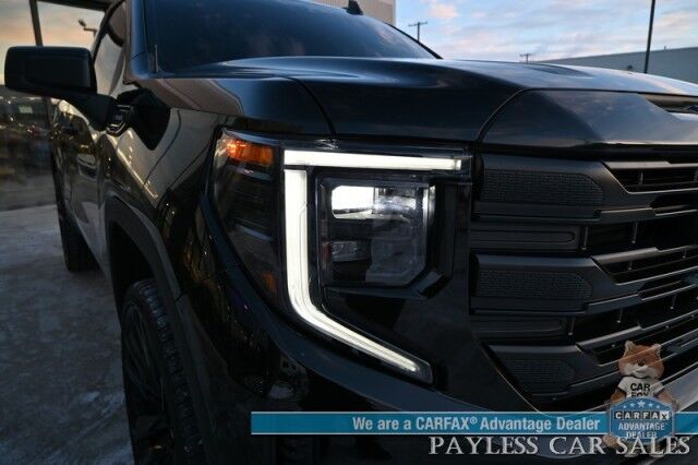 2025 GMC Sierra 1500 PRO / 4X4 / Single Cab / Power Drivers Seat / Lane Departure & Forward Collision Alert / Apple CarPlay & Android Auto / Keyless Entry & Start / Block Heater / Tow Pkg / 26 Inch Wheels / Only 1K Miles / 1-Owner Anchorage AK