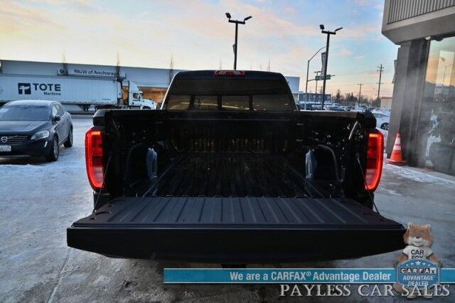 2025 GMC Sierra 1500 PRO / 4X4 / Single Cab / Power Drivers Seat / Lane Departure & Forward Collision Alert / Apple CarPlay & Android Auto / Keyless Entry & Start / Block Heater / Tow Pkg / 26 Inch Wheels / Only 1K Miles / 1-Owner Anchorage AK