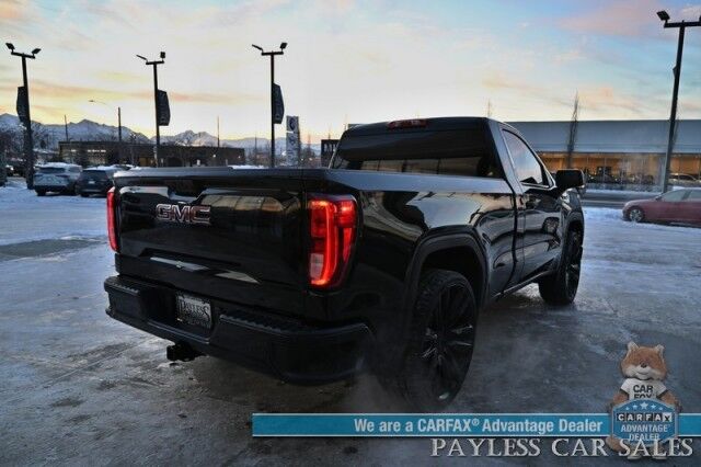 2025 GMC Sierra 1500 PRO / 4X4 / Single Cab / Power Drivers Seat / Lane Departure & Forward Collision Alert / Apple CarPlay & Android Auto / Keyless Entry & Start / Block Heater / Tow Pkg / 26 Inch Wheels / Only 1K Miles / 1-Owner Anchorage AK