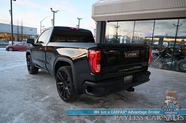 2025 GMC Sierra 1500 PRO / 4X4 / Single Cab / Power Drivers Seat / Lane Departure & Forward Collision Alert / Apple CarPlay & Android Auto / Keyless Entry & Start / Block Heater / Tow Pkg / 26 Inch Wheels / Only 1K Miles / 1-Owner Anchorage AK