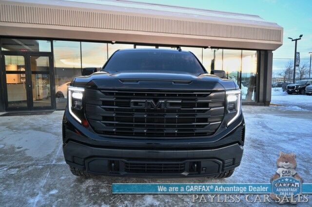 2025 GMC Sierra 1500 PRO / 4X4 / Single Cab / Power Drivers Seat / Lane Departure & Forward Collision Alert / Apple CarPlay & Android Auto / Keyless Entry & Start / Block Heater / Tow Pkg / 26 Inch Wheels / Only 1K Miles / 1-Owner Anchorage AK