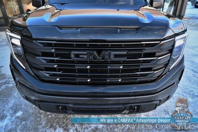 2025 GMC Sierra 1500 PRO / 4X4 / Single Cab / Power Drivers Seat / Lane Departure & Forward Collision Alert / Apple CarPlay & Android Auto / Keyless Entry & Start / Block Heater / Tow Pkg / 26 Inch Wheels / Only 1K Miles / 1-Owner Anchorage AK