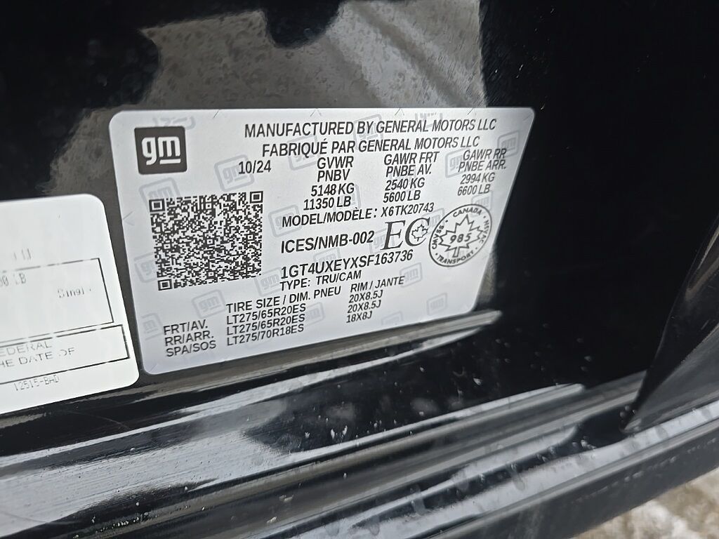 2025 GMC Sierra 2500HD 4x4 Crew Cab Denali Ultimate Fond du Lac WI