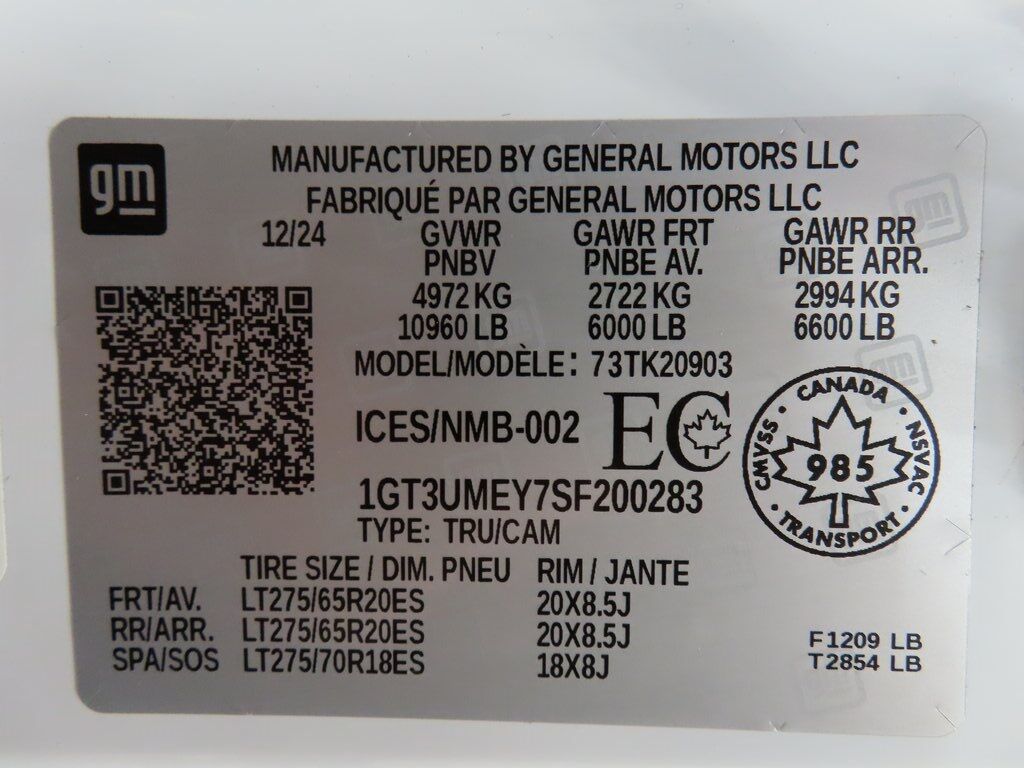 2025 GMC Sierra 2500HD 4x4 Regular Cab SLE Fond du Lac WI