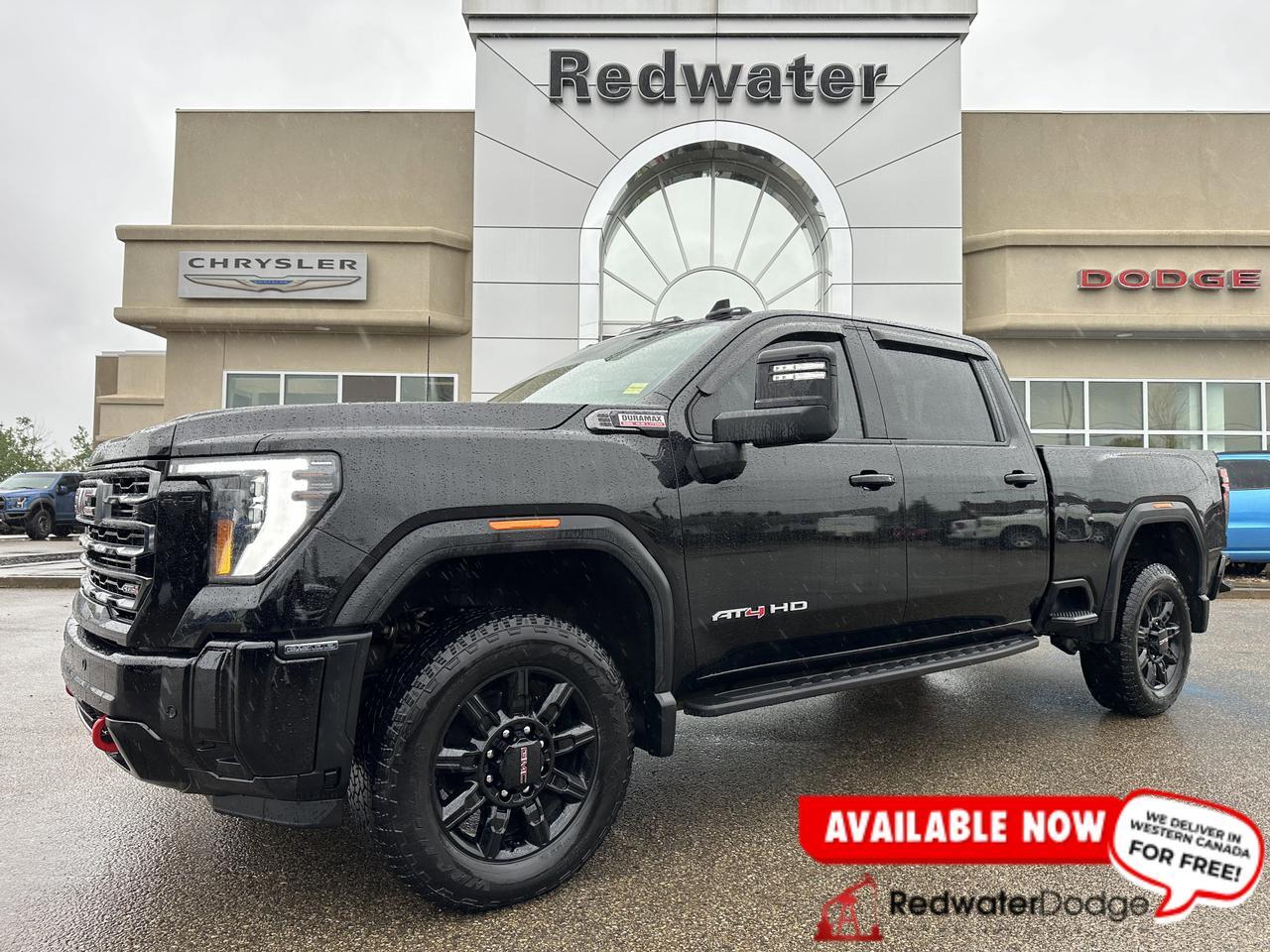 2025 GMC Sierra 2500HD AT4 Crew Cab 4WD | Tech Pkg | 5th Wheel Pkg | Max Trailer Pkg | X31 Off Road Pkg | Sun Roof