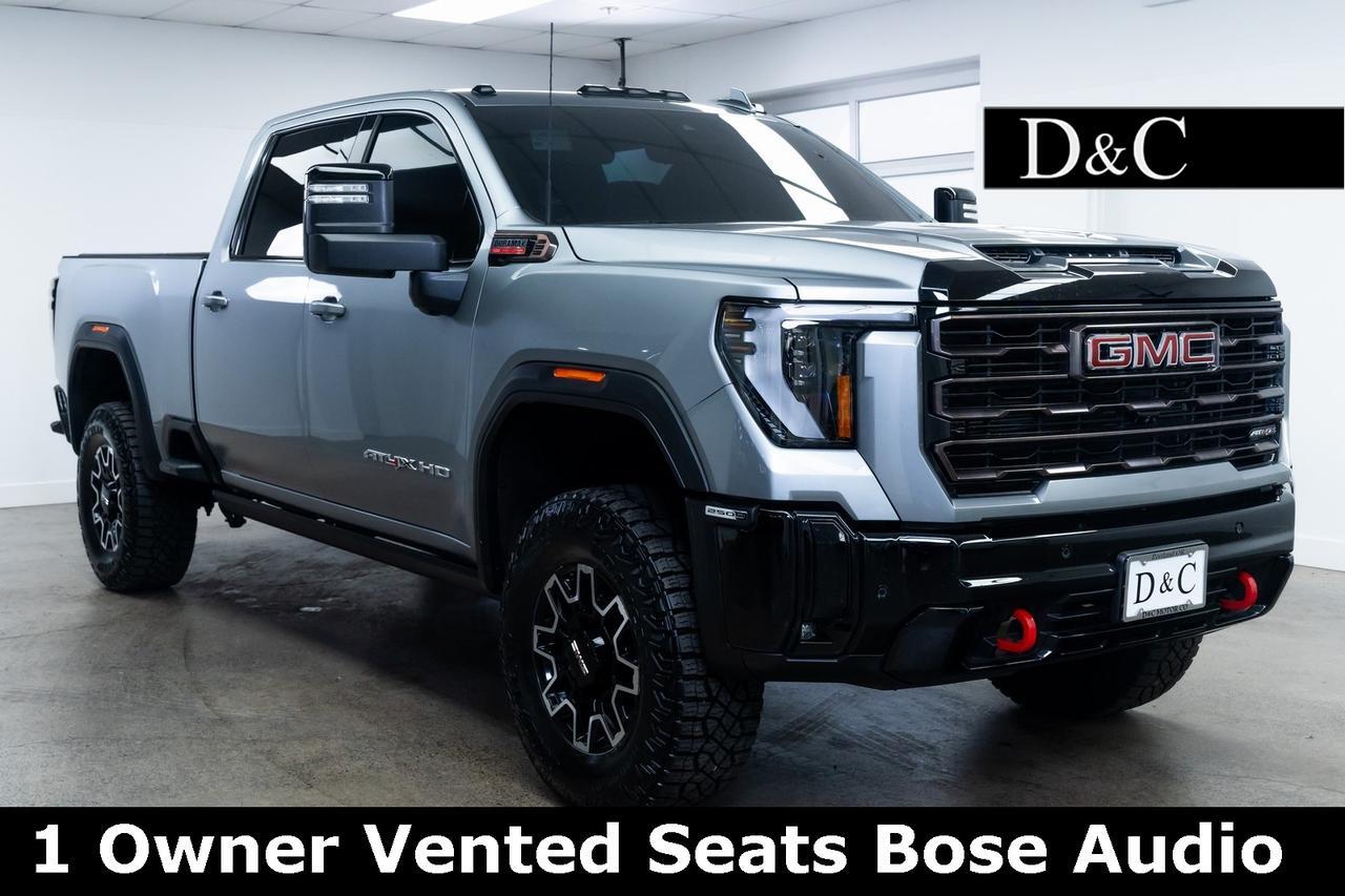 2025 GMC Sierra 2500HD AT4X 1 Owner Vented Seats Bose Audio Portland OR