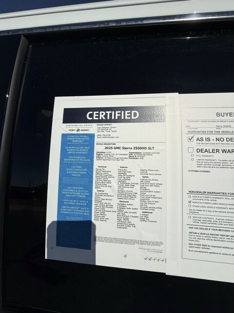 2025 GMC Sierra 2500HD SLT Kerrville TX