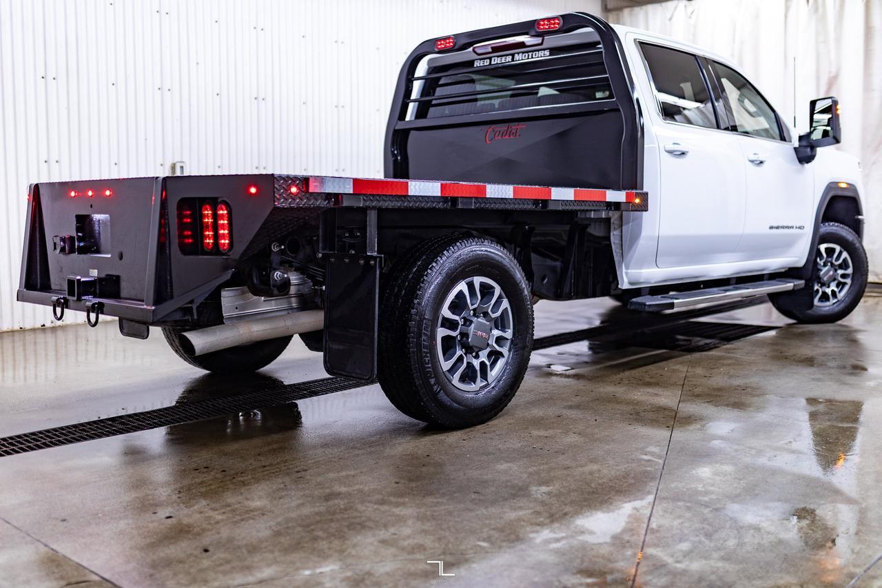 2025 GMC Sierra 3500HD 4x4 Crew Cab SLE X31 Deck Nav Red Deer AB