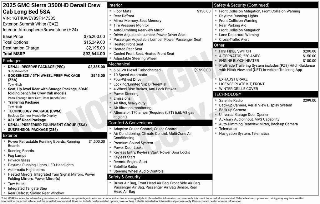 2025 GMC Sierra 3500HD Denali Milwaukie OR