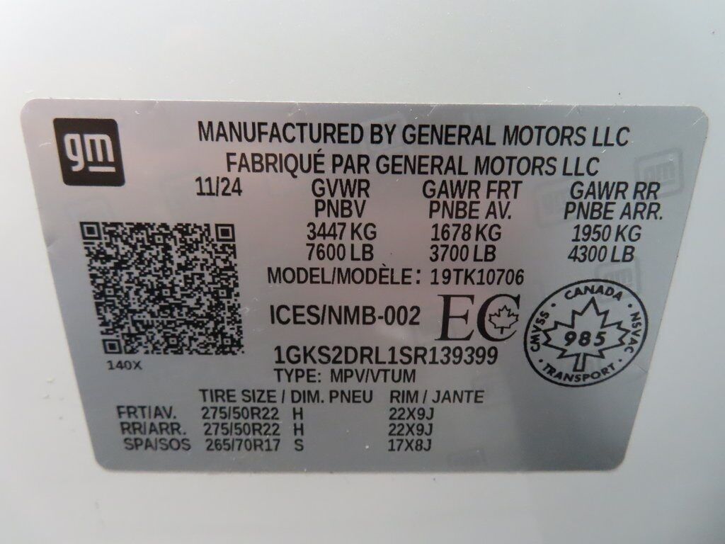 2025 GMC Yukon Denali 4WD 7 Passenger Fond du Lac WI