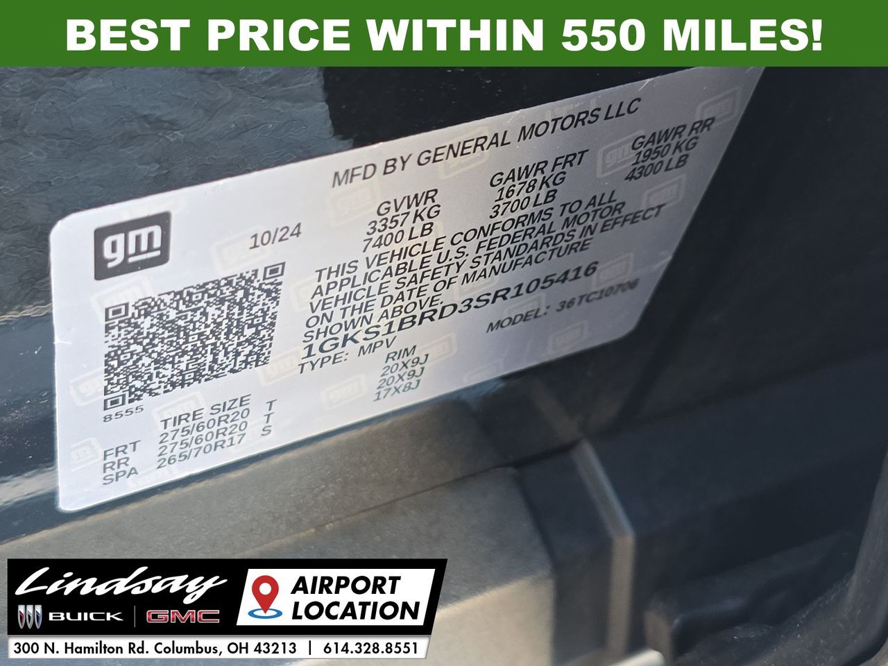 2025 GMC Yukon Elevation Columbus OH