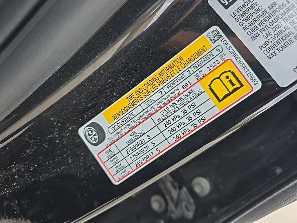 2025 GMC Yukon XL AT4 4WD 7 Passenger Fond du Lac WI
