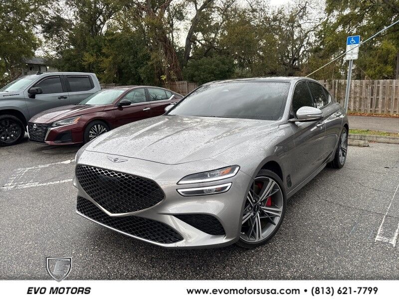 2025 Genesis G70 2.5T w/SPORT PRESTIGE PKG. RED LTHR. SUNR. Seffner FL
