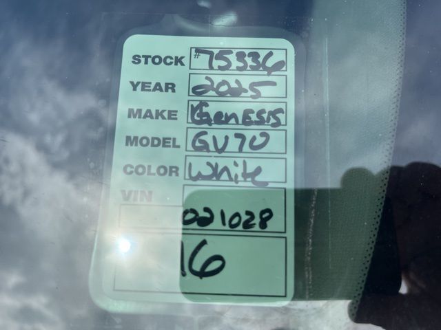 2025 Genesis GV70 2.5T Jacksonville FL
