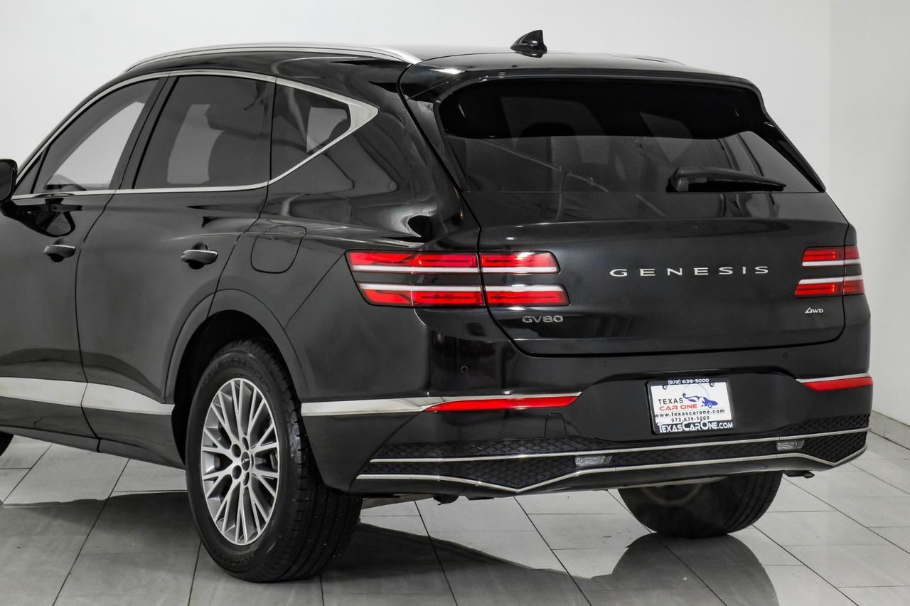 2025 Genesis GV80 2.5T STANDARD AWD BLIND SPOT ASSIST LANE DEPARTURE FORWARD COLLI Carrollton TX