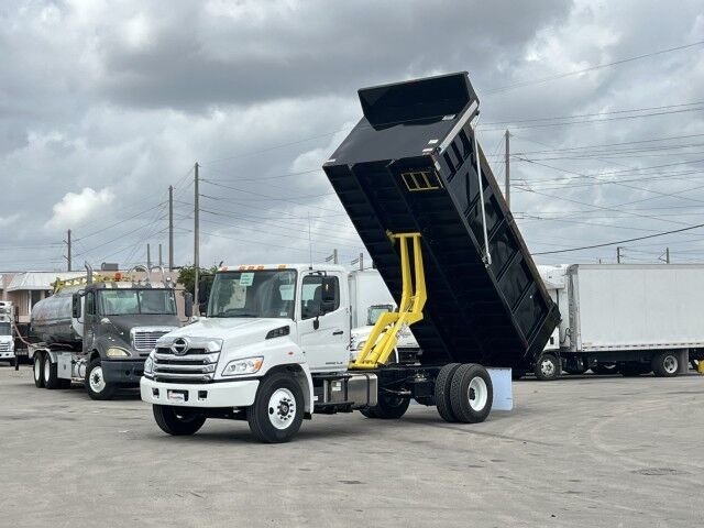 2025 Hino L6 16' BABCO Steel Trash Dump Truck