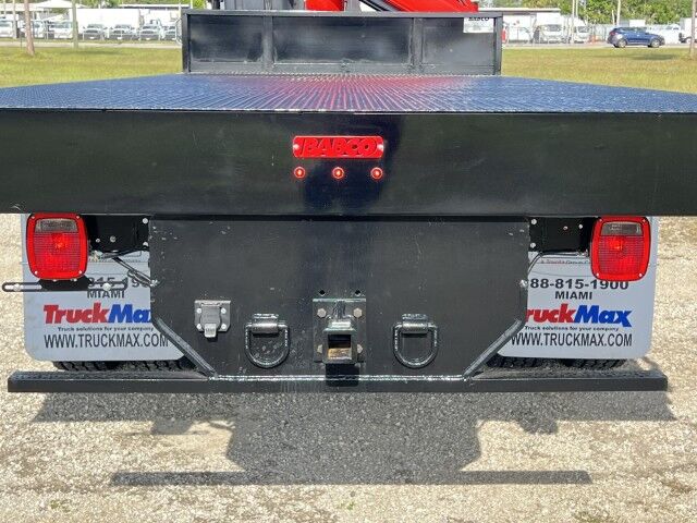 2025 Hino L6 22' BABCO Steel Flatbed Truck with Fassi F115 Knuckle Boom Crane Homestead FL