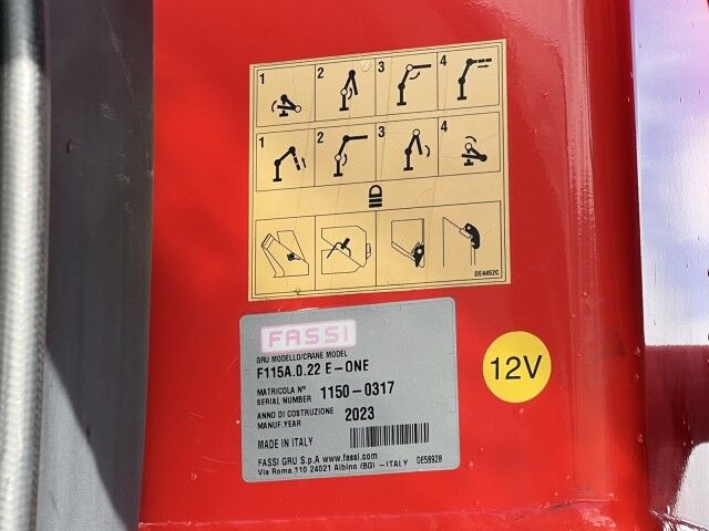 2025 Hino L6 22' BABCO Steel Flatbed Truck with Fassi F115 Knuckle Boom Crane Homestead FL