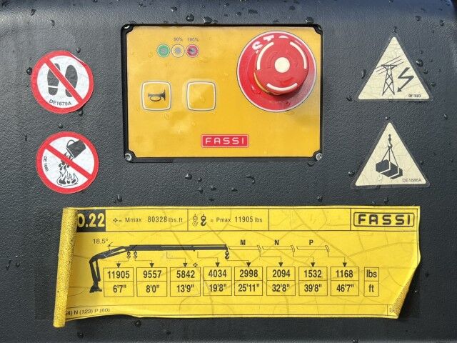 2025 Hino L6 22&apos; BABCO Steel Flatbed Truck with Fassi F115 Knuckle Boom Crane Homestead FL