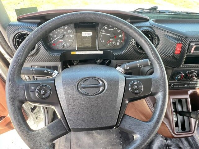 2025 Hino L6 22&apos; BABCO Steel Flatbed Truck with Fassi F115 Knuckle Boom Crane Homestead FL