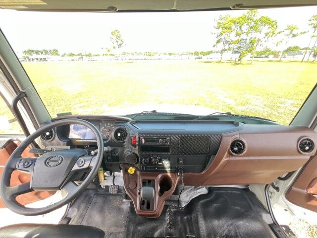 2025 Hino L6 22&apos; BABCO Steel Flatbed Truck with Fassi F115 Knuckle Boom Crane Homestead FL