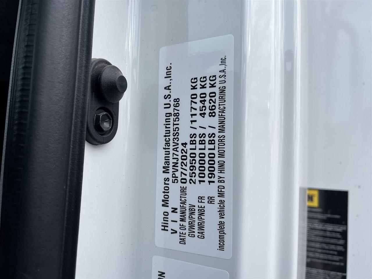 2025 Hino L6 Box Truck South St. Paul MN