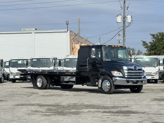 2025 Hino L6 Extended Cab 22&apos; Jerr-Dan Rollback Car Carrier Sharkbed Truck Miami FL