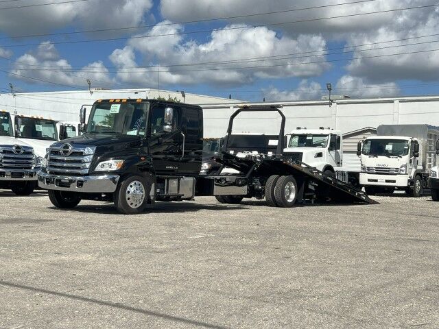 2025 Hino L6 Extended Cab 22&apos; Jerr-Dan Rollback Car Carrier Truck