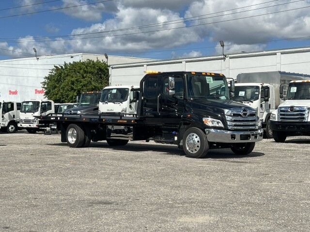 2025 Hino L6 Extended Cab 22&apos; Jerr-Dan Rollback Car Carrier Truck