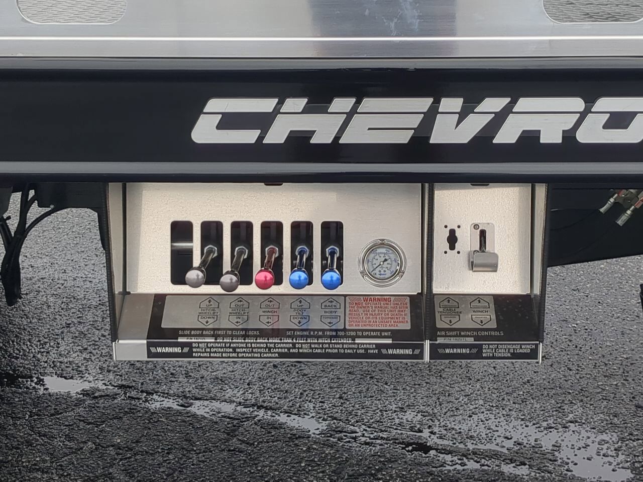 2025 Hino L6 Extended Cab equipped with Chevron 21.5ft LCG Rollback Body Winder GA