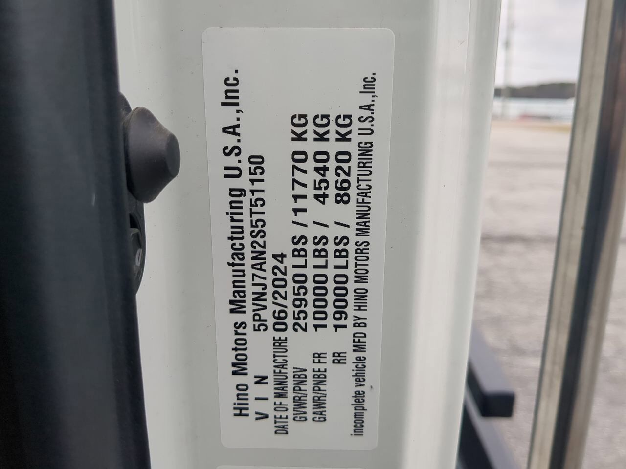 2025 Hino L6 L6 Winder GA