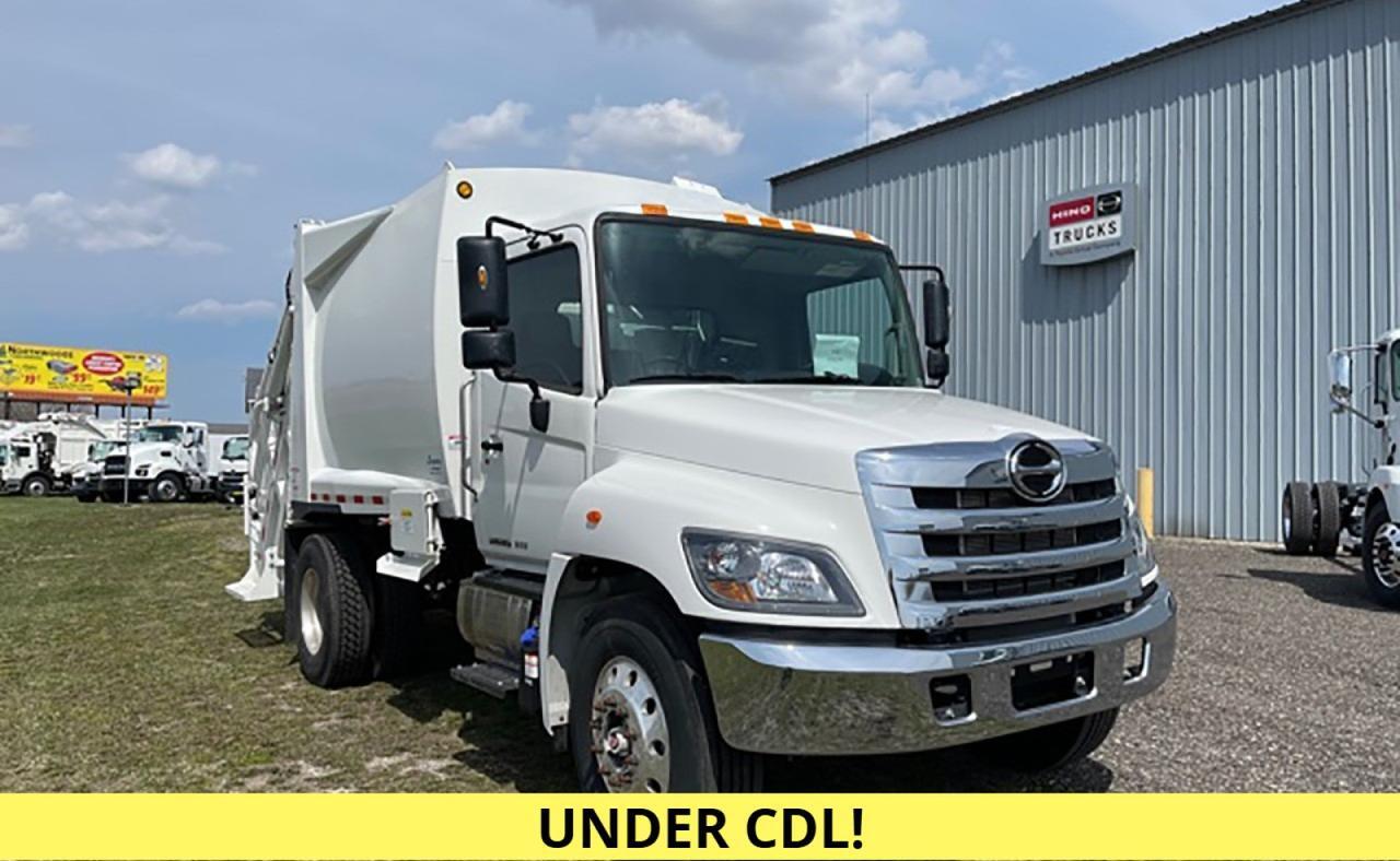 2025 Hino L7 13 Yard PacMac Rear Loader Garbage Truck