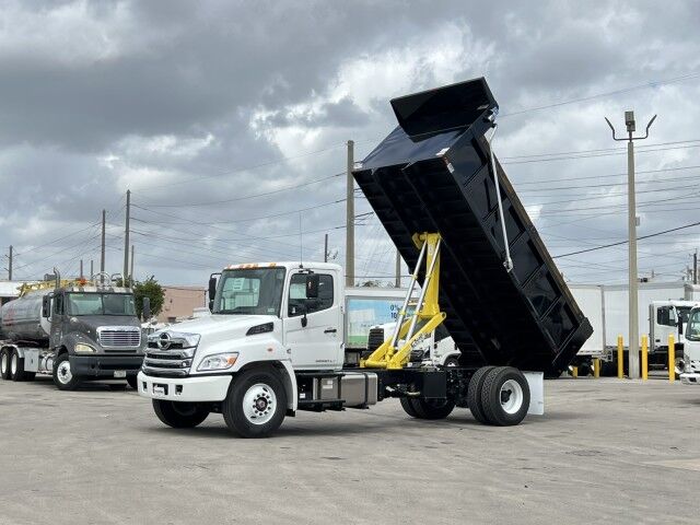 2025 Hino L7 16' BABCO Steel Contractor Dump Truck