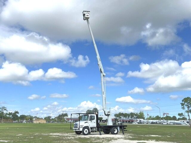 2025 Hino L7 20&apos; BABCO Steel Flatbed Truck with Dur-A-Lift DLT2-60DP, 67&apos; Wor Homestead FL