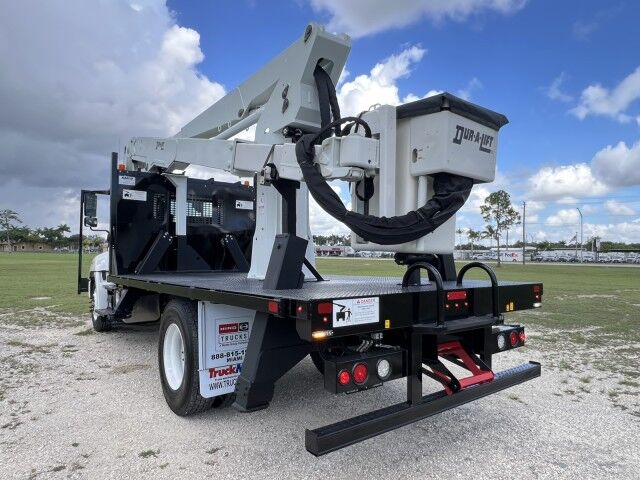 2025 Hino L7 20' BABCO Steel Flatbed Truck with Dur-A-Lift DLT2-60DP, 67' Wor Homestead FL