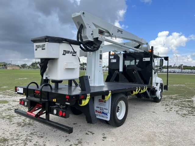 2025 Hino L7 20' BABCO Steel Flatbed Truck with Dur-A-Lift DLT2-60DP, 67' Wor Homestead FL