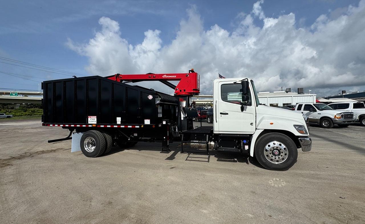 2025 Hino L7 28 Yard Pac Mac Grapple Truck Tampa FL