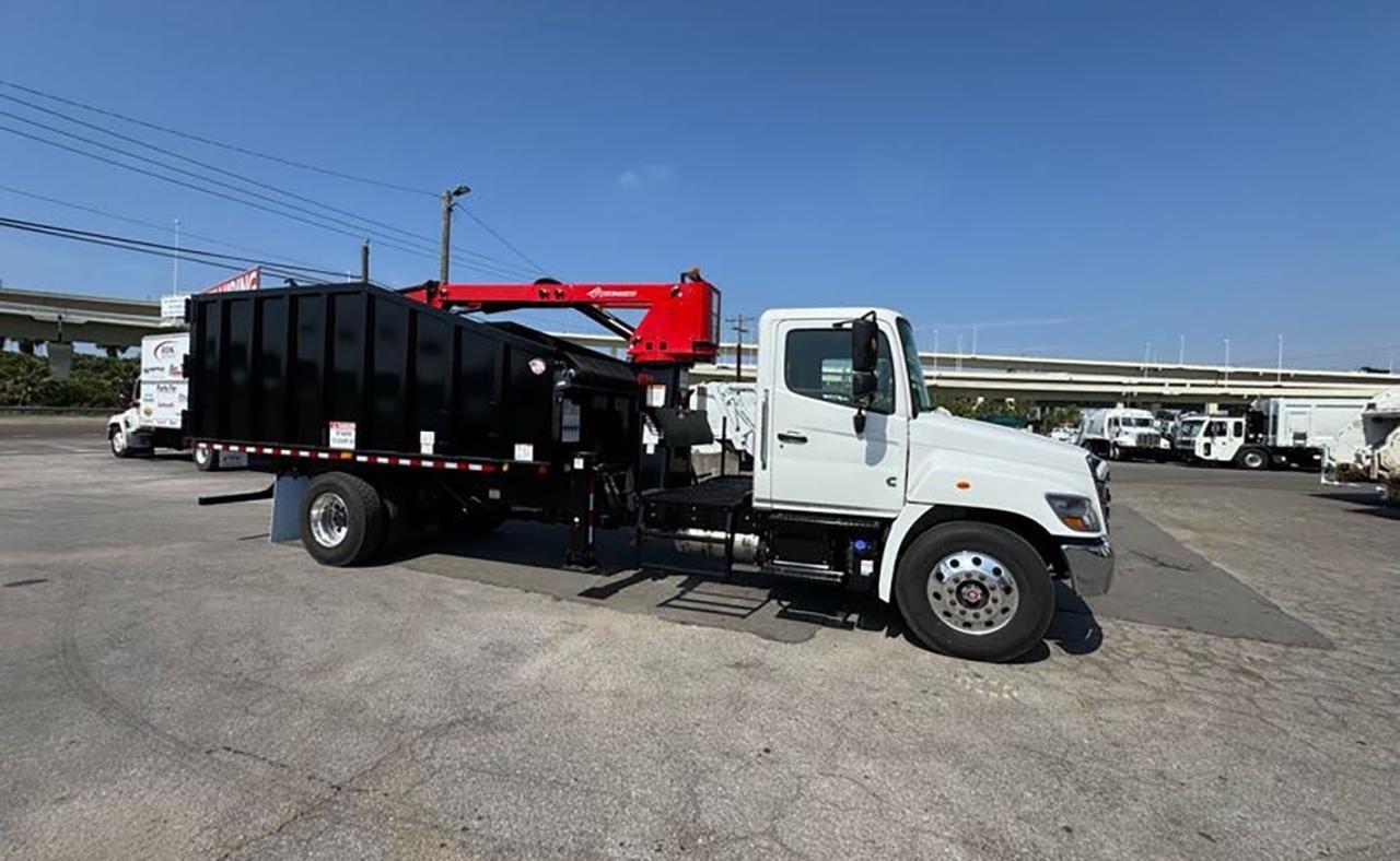 2025 Hino L7 28 Yard Pac Mac Grapple Truck Tampa FL
