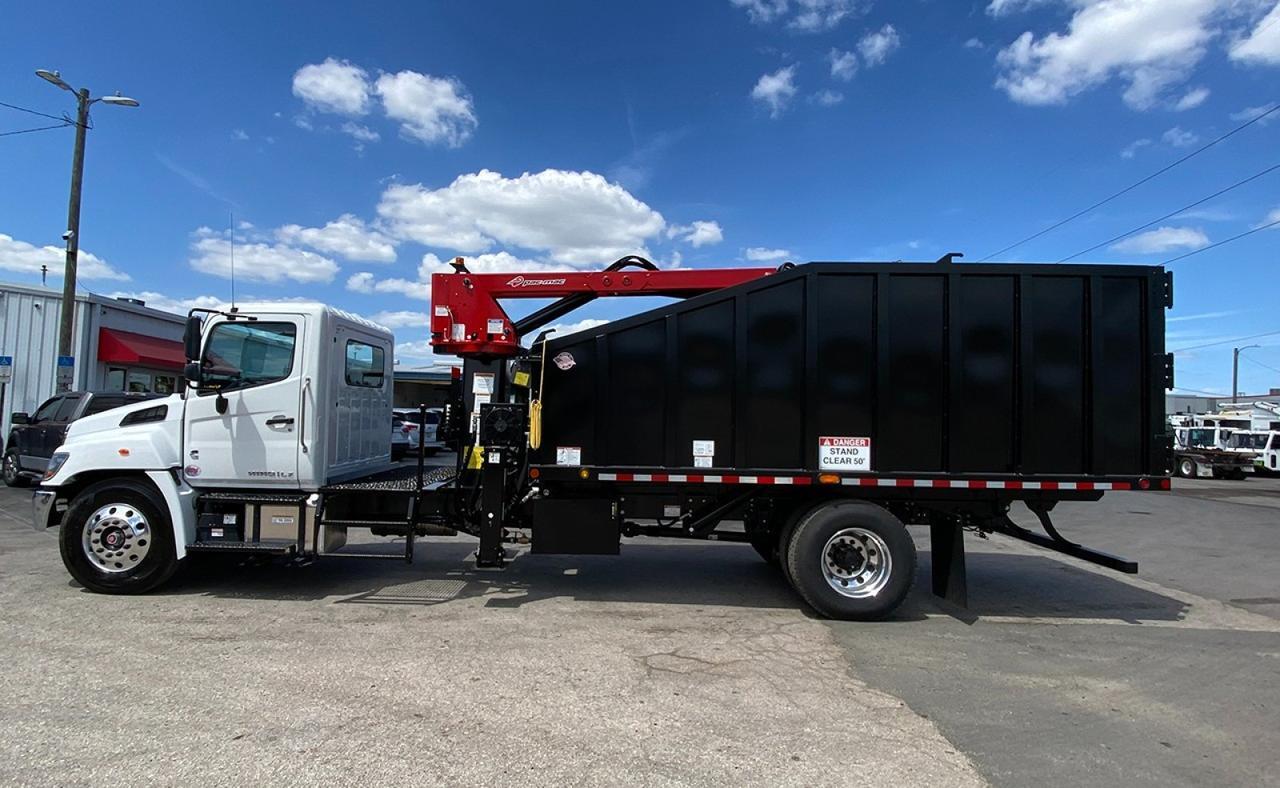 2025 Hino L7 28 Yard Pac Mac ML Grapple Truck Tampa FL