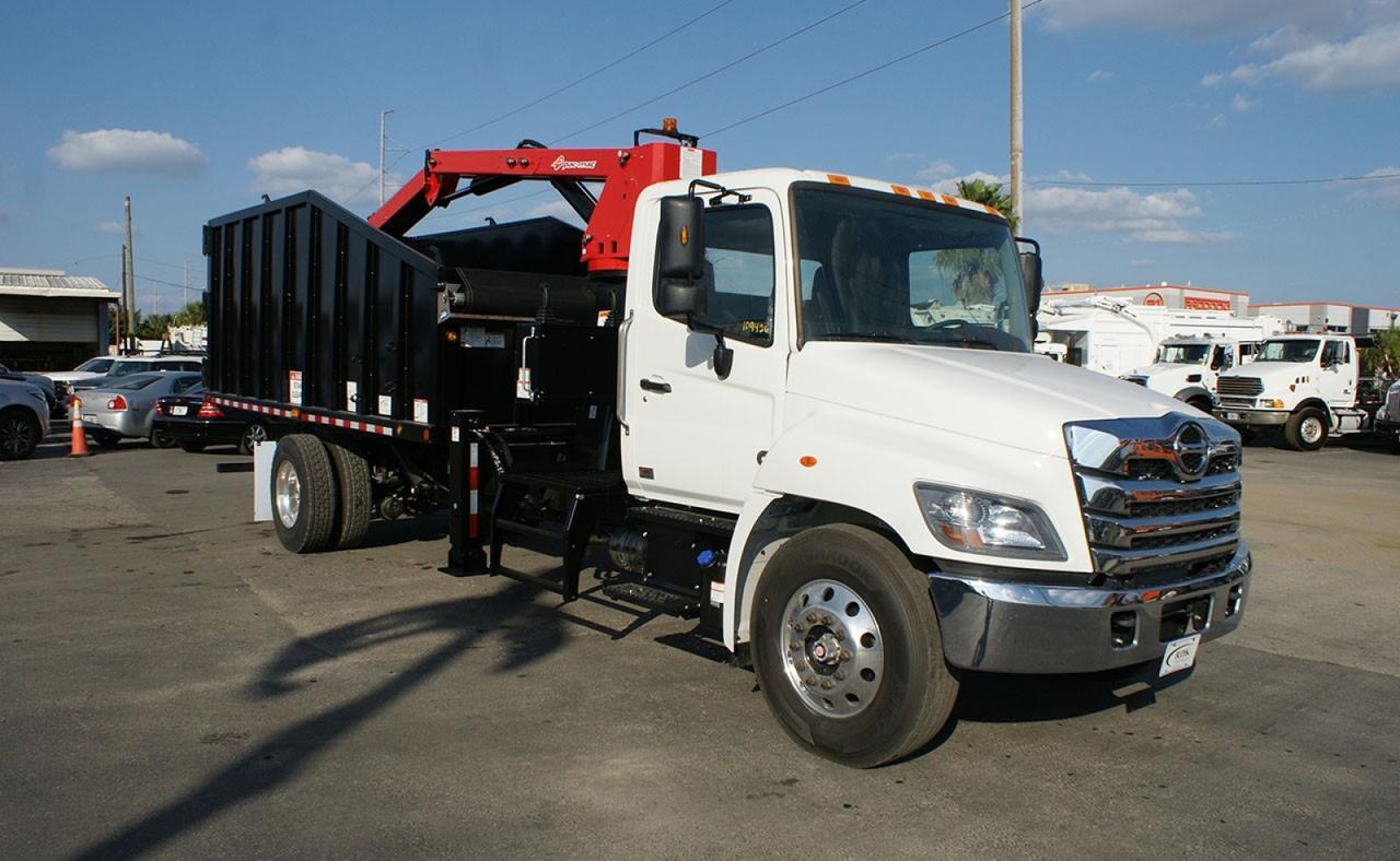 2025 Hino L7 28 Yard Pac Mac ML Grapple Truck Tampa FL